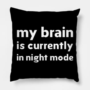 brain,  tiredness Pillow