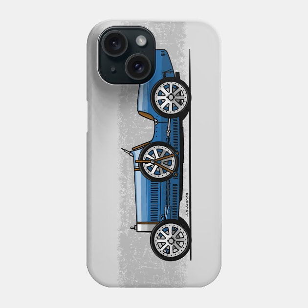 The beautifull classic racing car Phone Case by jaagdesign