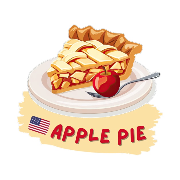 Apple pie | Traditional American cuisine by ILSOL