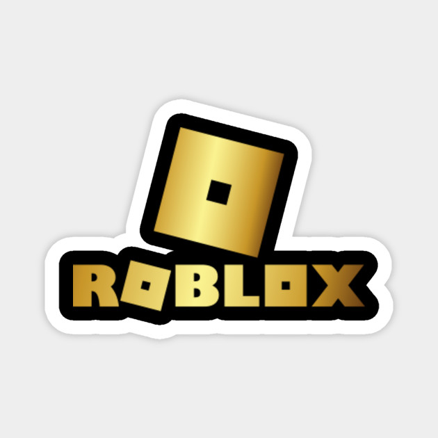 Roblox Gold Roblox Magnet Teepublic - gold hat roblox