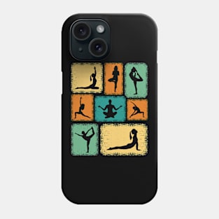 Namaste Chakra Meditation Poses In Yoga Phone Case