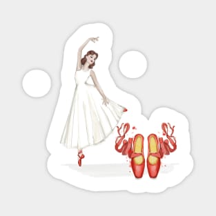 The Red Shoes Magnet