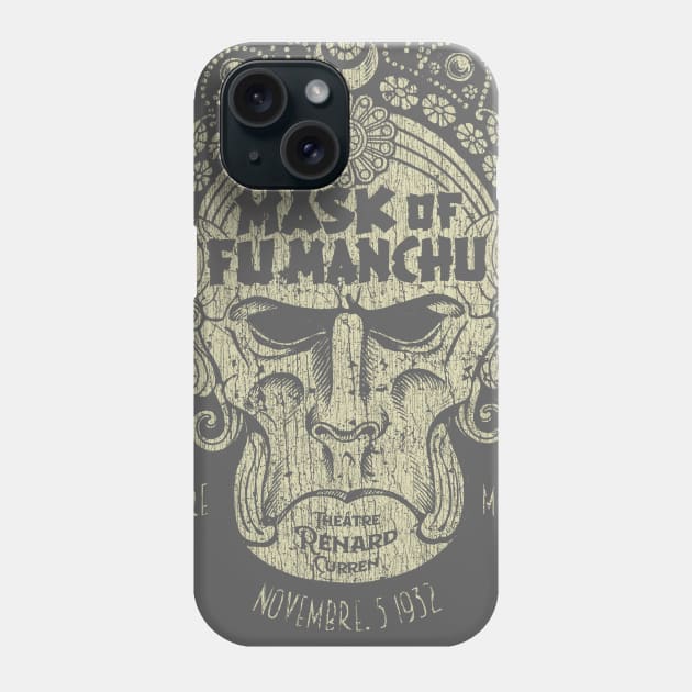 The Mask of Fu Manchu Phone Case by JCD666