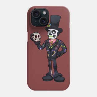 Sugar Skull Man Phone Case