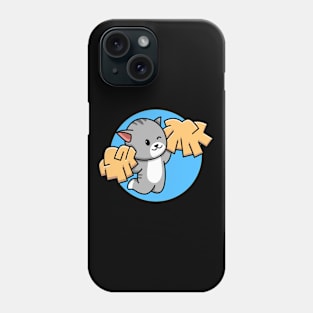 jumping cat Phone Case