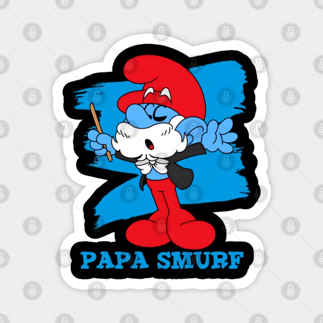 papa smurf Magnet by EPISODE ID