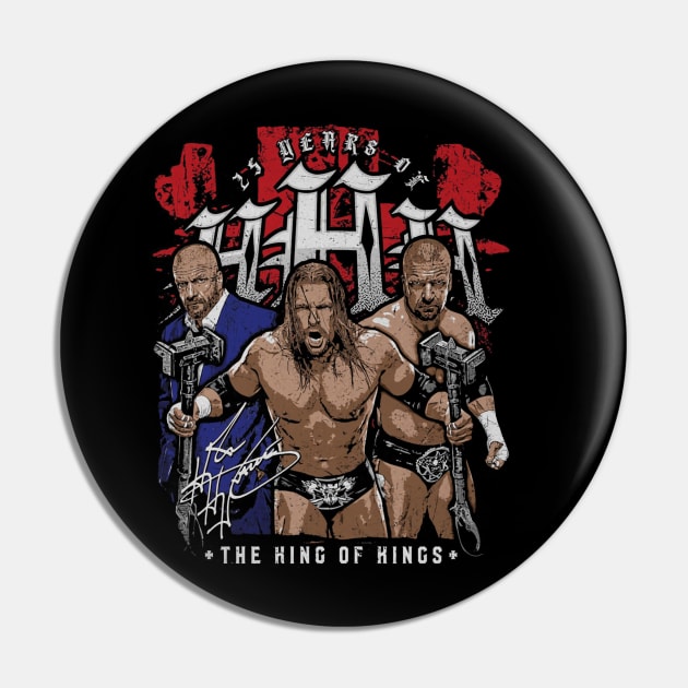 Triple H 25 years Pin by MunMun_Design