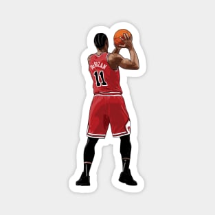 DeMar DeRozan Vector Back Magnet