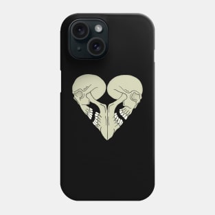 Skull Heart Phone Case