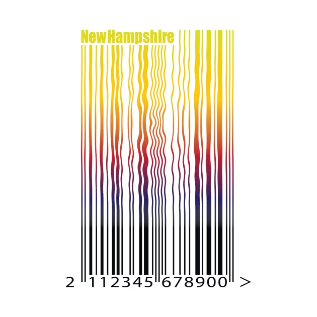 Rainbow barcode by New Hampshire Magazine