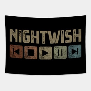 Nightwish Control Button Tapestry