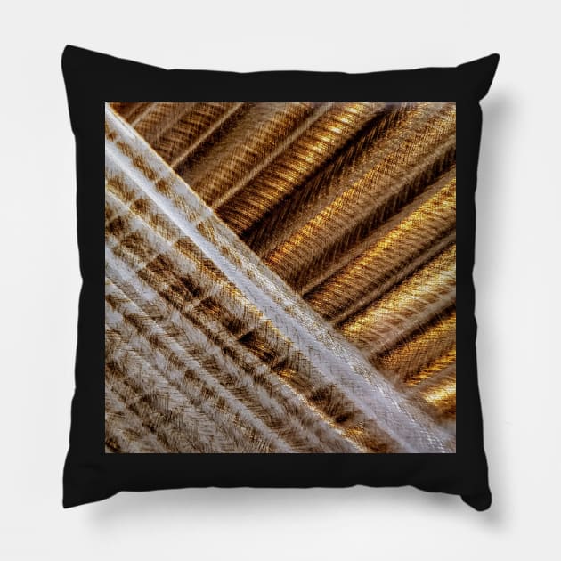 Burnished Steel Pattern Pillow by laceylschmidt