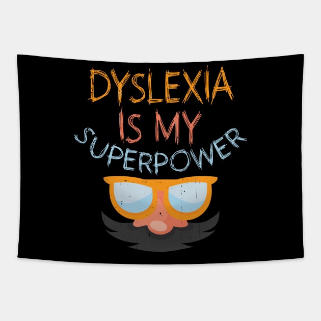 World Dyslexia Awareness Day Tapestry by alcoshirts