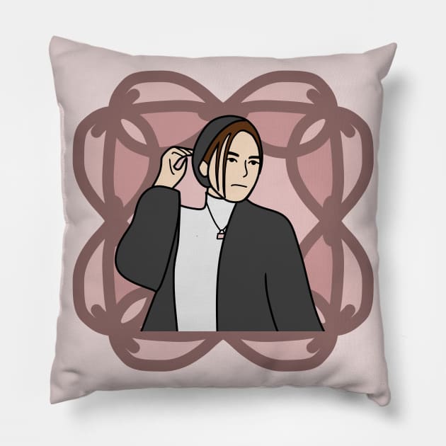 Classy Sassy Moslem Women Pillow by supernofaa