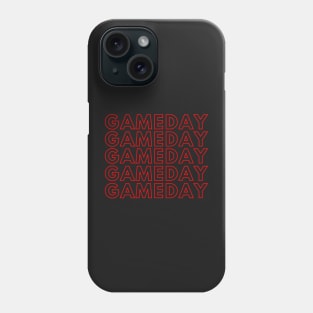 Game Day Red Phone Case