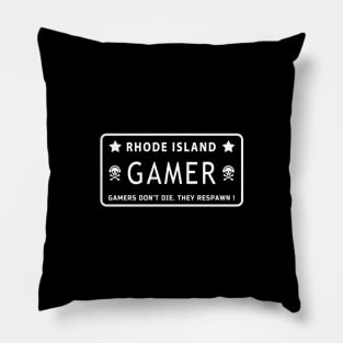 Rhode Island Gamer! Pillow