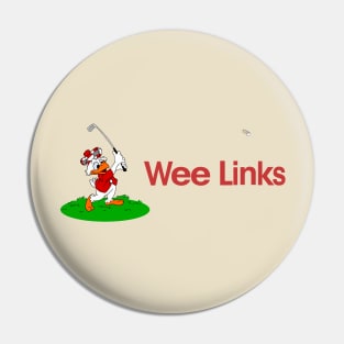 Wee Links Bird Pin