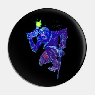 War Monkey Pin