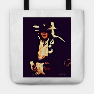 Caught In The Crossfire - SRV - Graphic 4 Tote