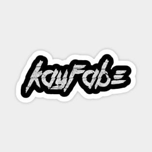 kayfabe (light gritty) (Pro Wrestling) Magnet