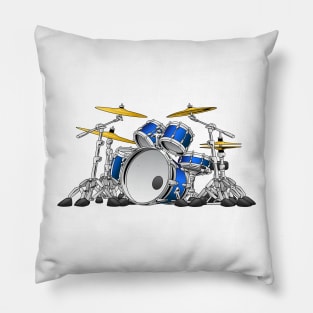 5 Piece Drum Set Cartoon Pillow