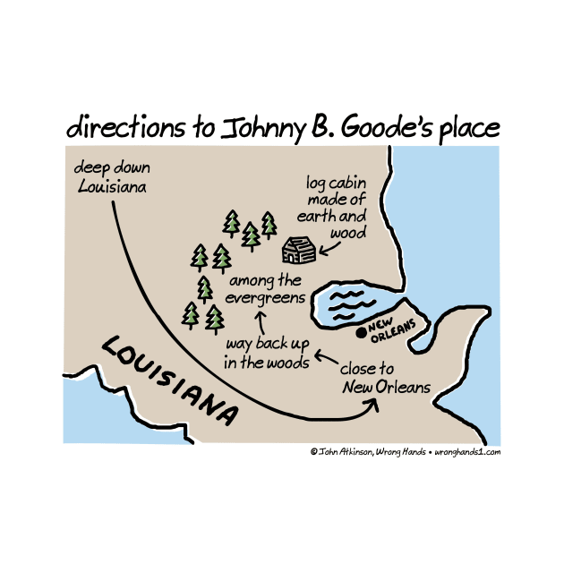 Directions to Johnny B Goode's place by WrongHands