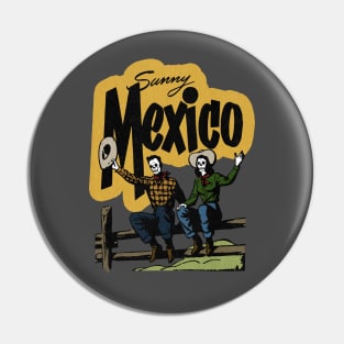 Vintage Mexico Ad Pin