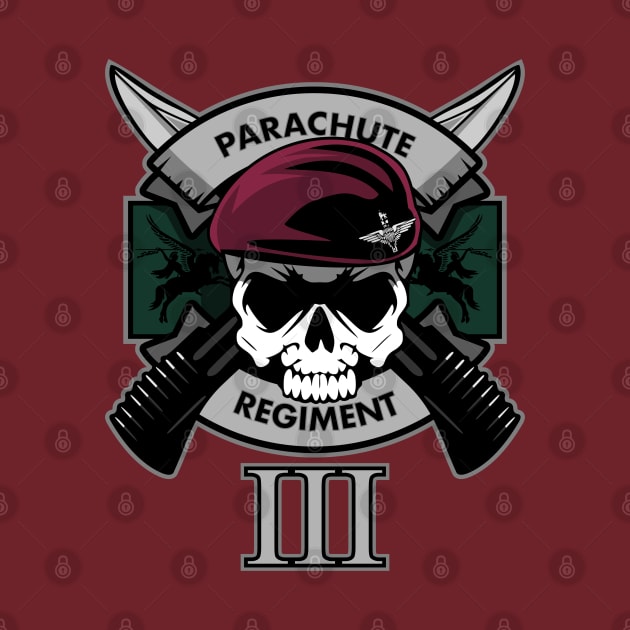 Parachute Regiment - 3rd Battalion (3 PARA) - Small logo by TCP