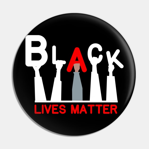 I Can't Breathe Black Lives Matter Pin by sufian