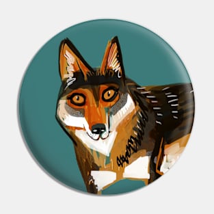 Egyptian or Atlas Wolf Pin