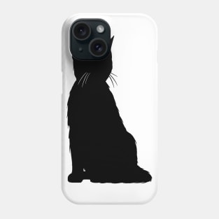 black cat Phone Case