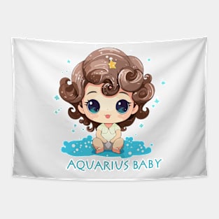 Aquarius Baby 3 Tapestry