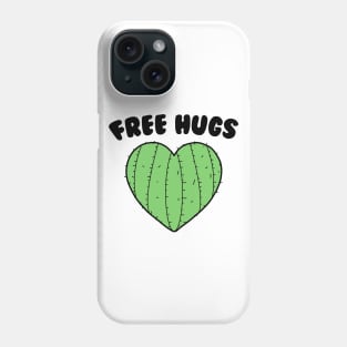 Free Hugs | Cactus Heart Phone Case