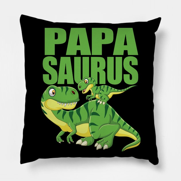 Papa - Papasaurus Pillow by Kudostees