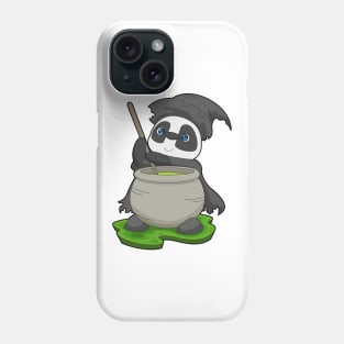 Panda Halloween Witch Magic potion Phone Case