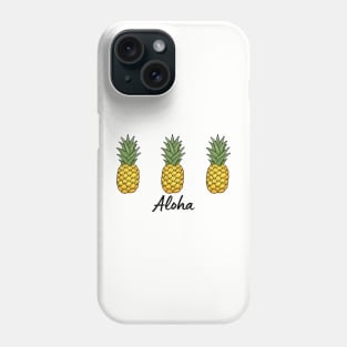 Aloha Hawaiian Pineapple Phone Case