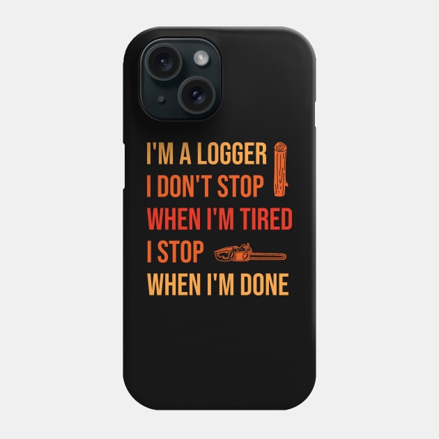 Logger Phone Case by TheBestHumorApparel