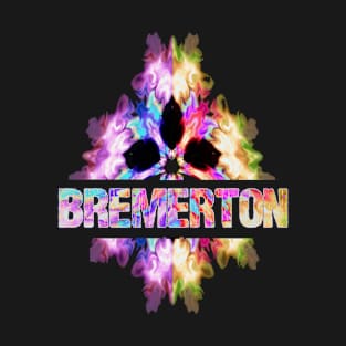 Bremerton Tie Dye Watercolor Gift Souvenir T-Shirt