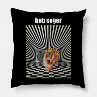 Illuminati Hand Of bob seger Pillow