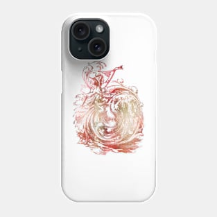 Mermaid Wave In Fire Phone Case