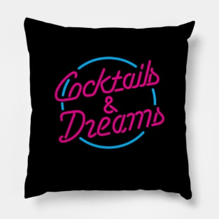 Cocktails and Dreams Pillow