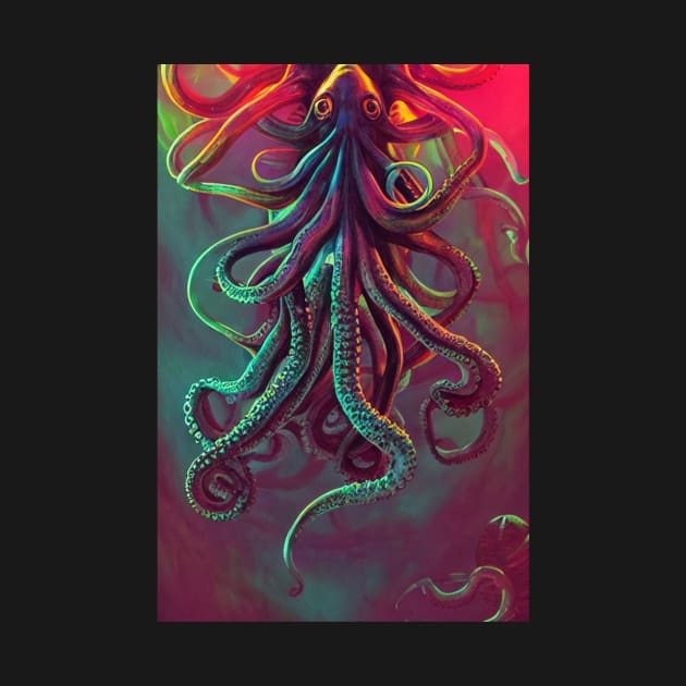 squid by LadiesGoldenSpiral