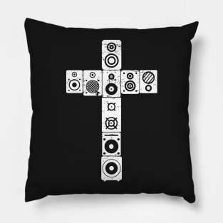 Christian Cross | Musician Speaker Design Pillow