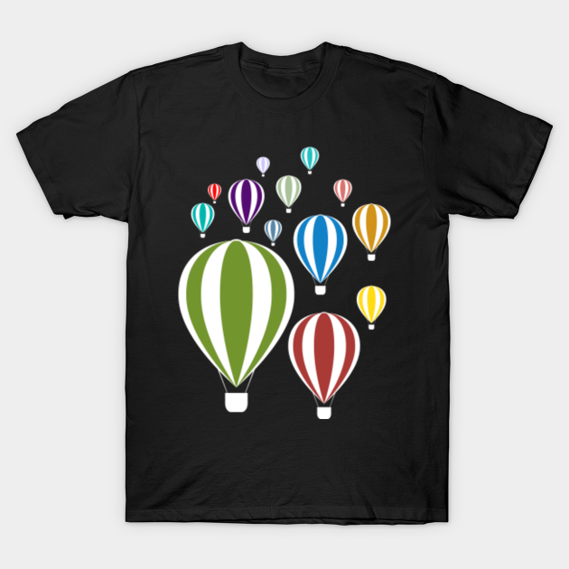 Discover Hot Air Balloon - Hot Air Balloon - T-Shirt