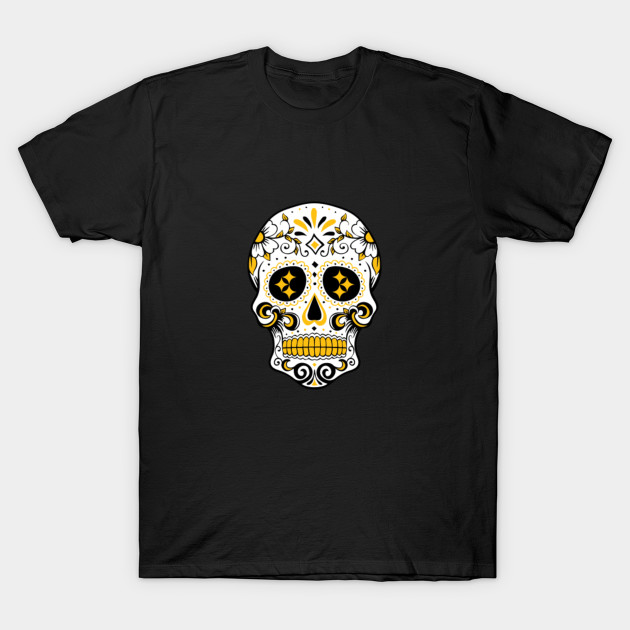 steelers skull shirt