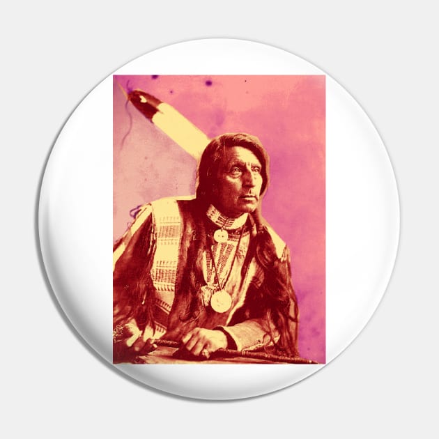 Chief Red Shirt (Oglala) Pin by truthtopower