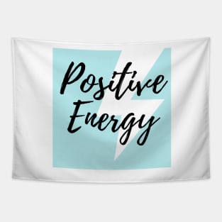 Positive Energy Thunder Blue Design Tapestry