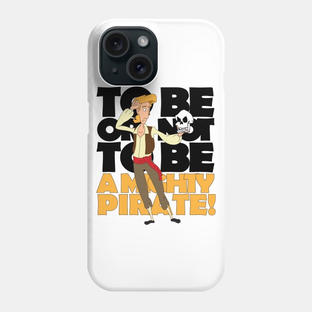 I'm Guybrush Threepwood, mighty pirate! Phone Case by Aefe