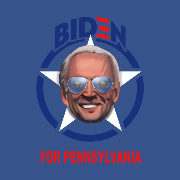 Discover JOE BIDEN FOR PENNSYLVANIA - Joe Biden For President 2020 - Pennsylvania State - T-Shirt