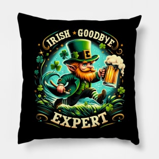 Irish Beer  Irish Expert St. Patrick's Day Pillow